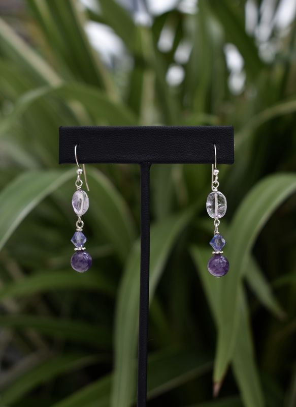Amethyst Bead Droplets
