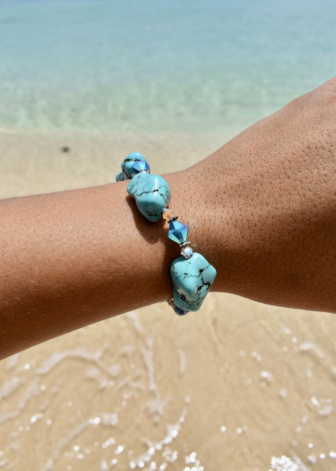 Turquoise Nugget Bracelet