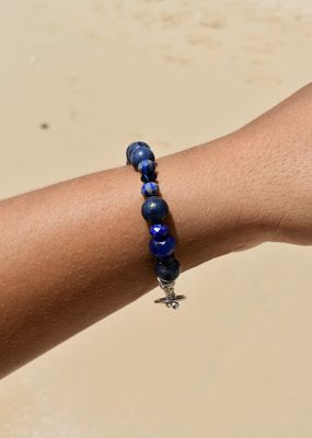 Lapis Lazuli Donut Bracelet