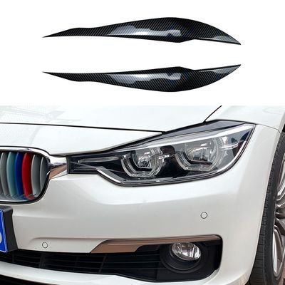 Paupières de phares avant pour Bmw Series 3  F30/F31 (2012-2018), Color: Finition Piano black