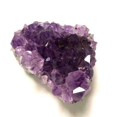 Natural Crystal Amethyst, Rough Stone Ornament