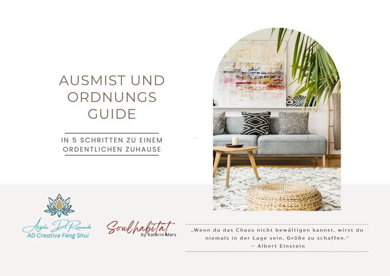 Ausmist- & Ordnungsguide – In 5 Schritten zu einem ordentlichen Zuhause