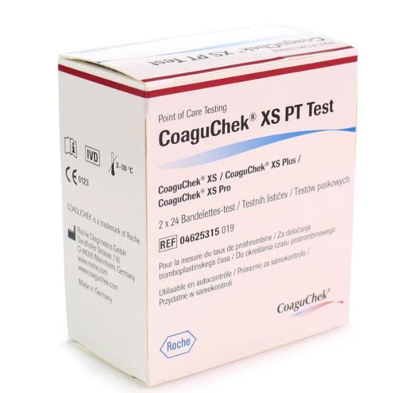Coaguchek XS PT Test 48