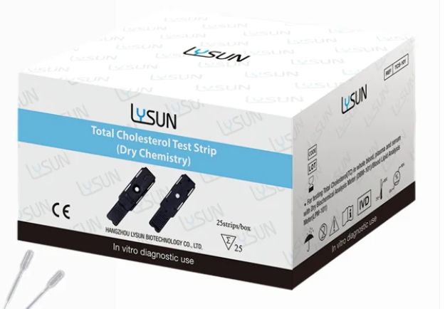 STRISCE LYSUN COLESTEROLO TOTALE 25 TEST