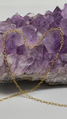 Gold Filled Heart Chain 3.3mm