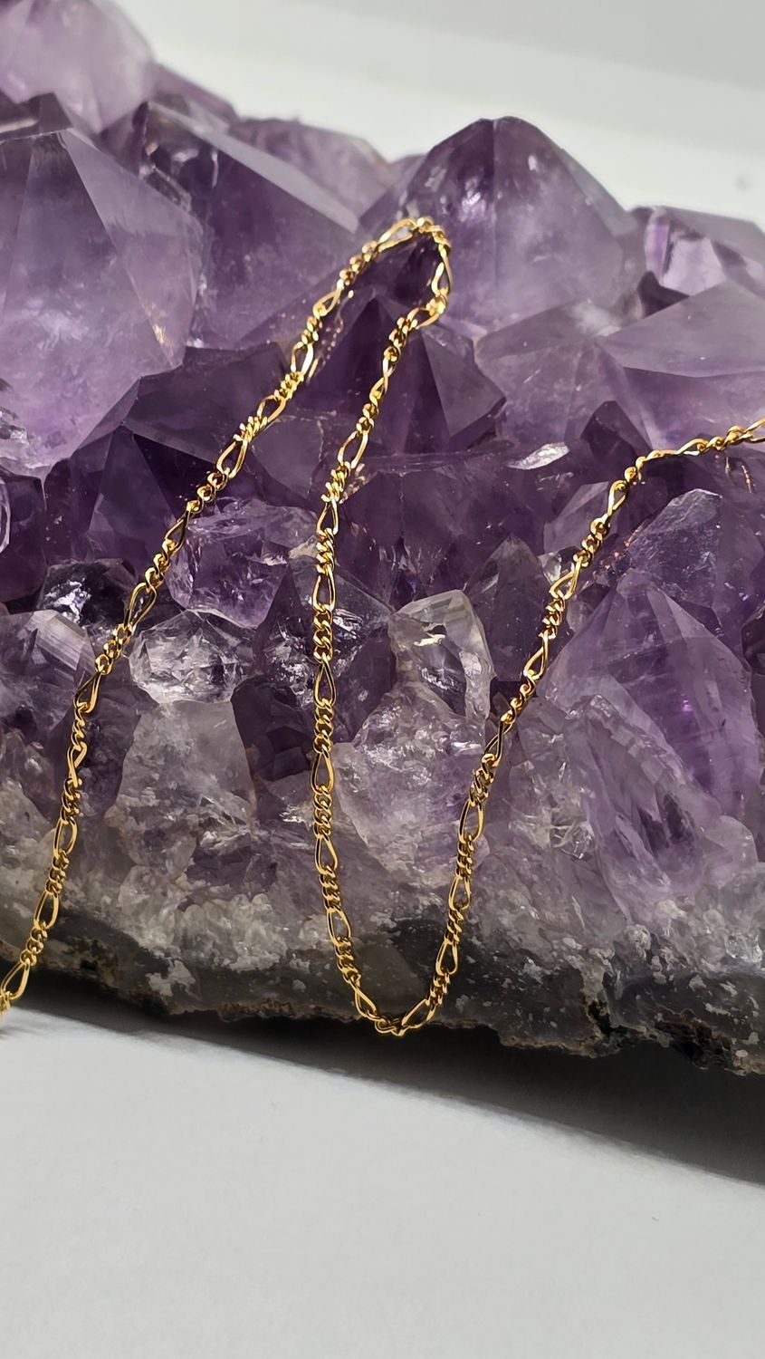 Gold Filled Figaro Chain 4mm