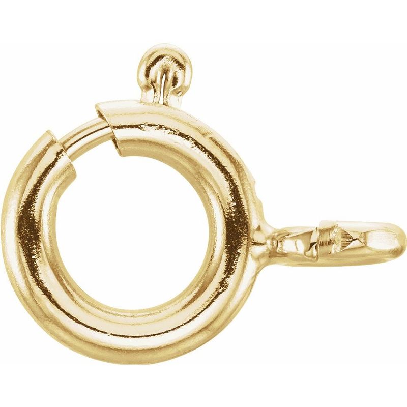 Clasp Replacement Gold Spring Ring 10K