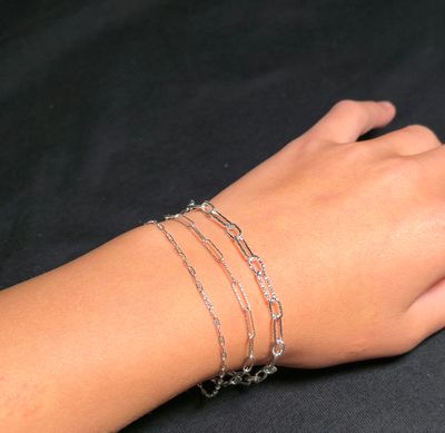 Sterling Silver Diamond Cut Chains
