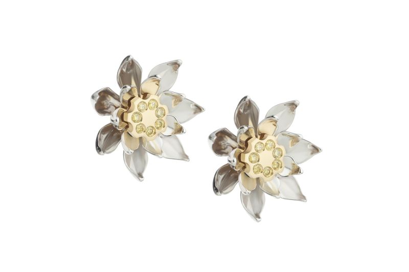 Lotus Bud Earrings