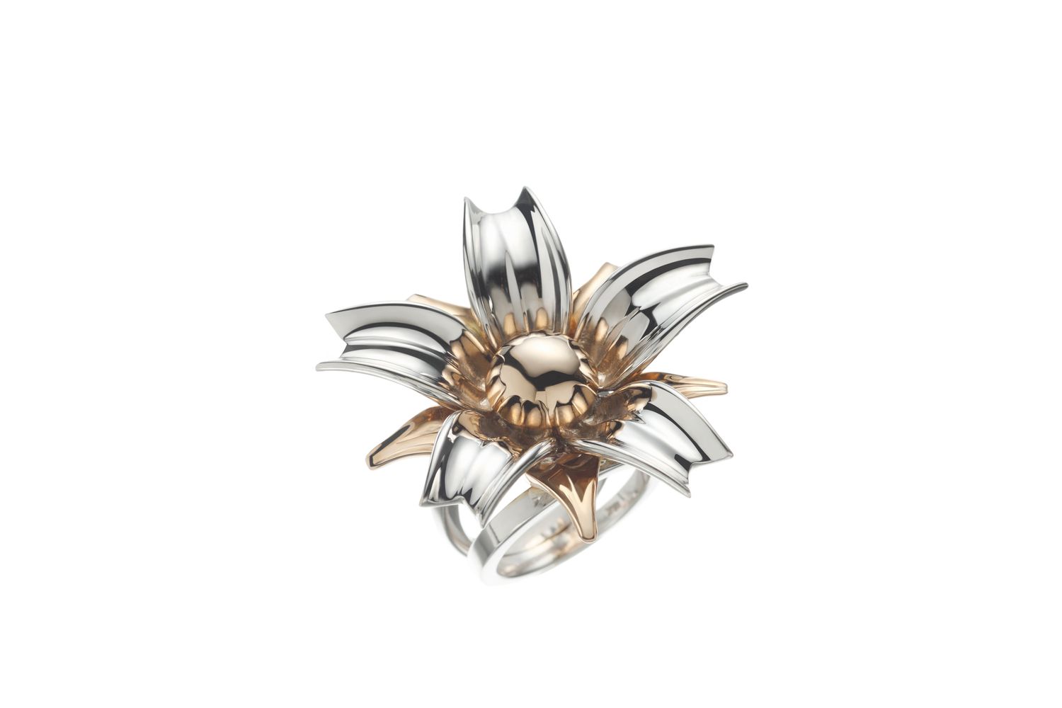 18K Cherry Blossom Ring