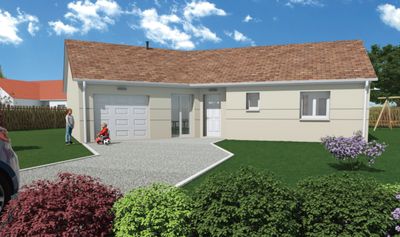 Modèle de plain-pied DIAMANT