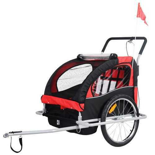 2 in 1 bike trailer