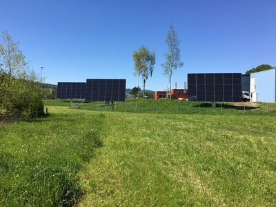 www.Cleantech-Energy-Systems.org - PV Photovoltaik Solar Tracker System mit bis zu + 63 % (garantiert + 42 %) Strom-Mehrertrag durch der Sonne nachgeführten Bi-Fazialen Panels - ab... www.Cleantech-Energy-Systems.org - PV Photovoltaik Solar Tracker System mit bis zu + 63 % (garantiert + 42 %) Strom-Mehrertrag durch der Sonne nachgeführten Bi-Fazialen Panels - ab...