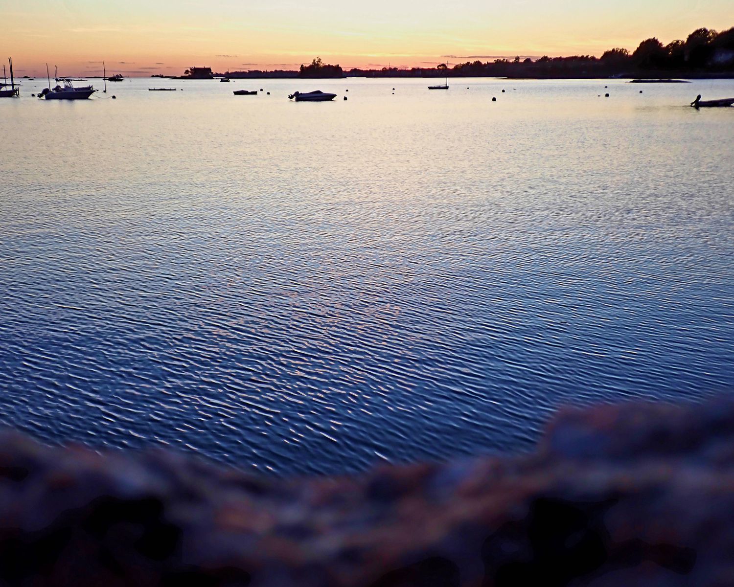 Granite Sunset, 8 x 12 metal print