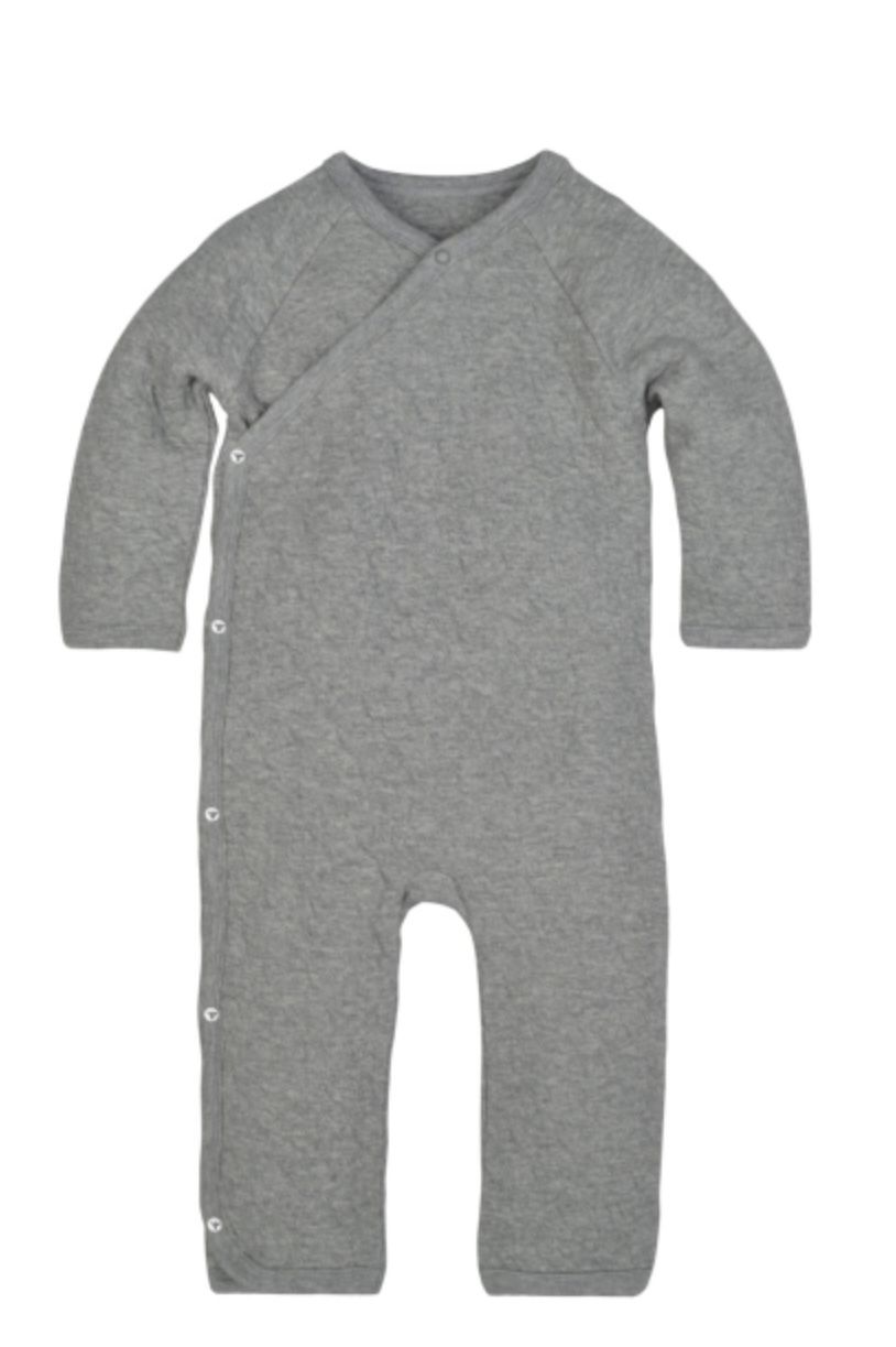 Burt&#39;s Bees Quilted Body Suit--Ash