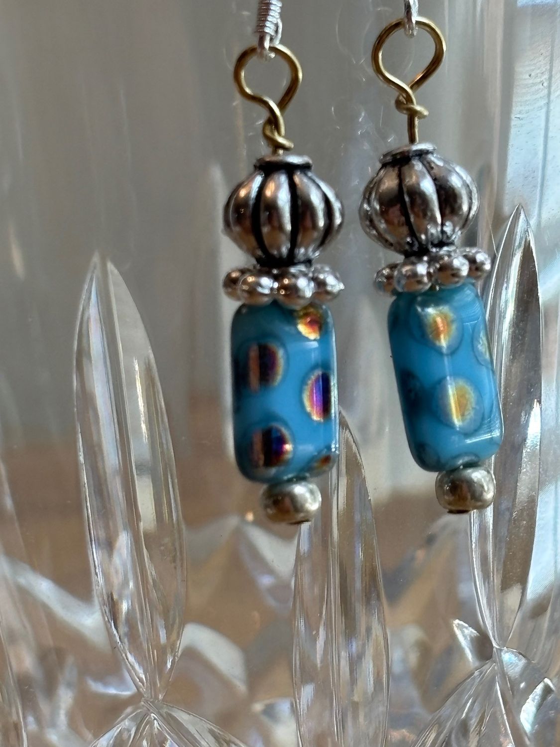 Silver Dot Earrings