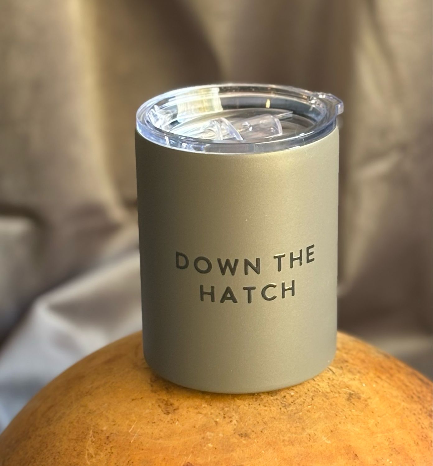 Down The Hatch Insulated Glass