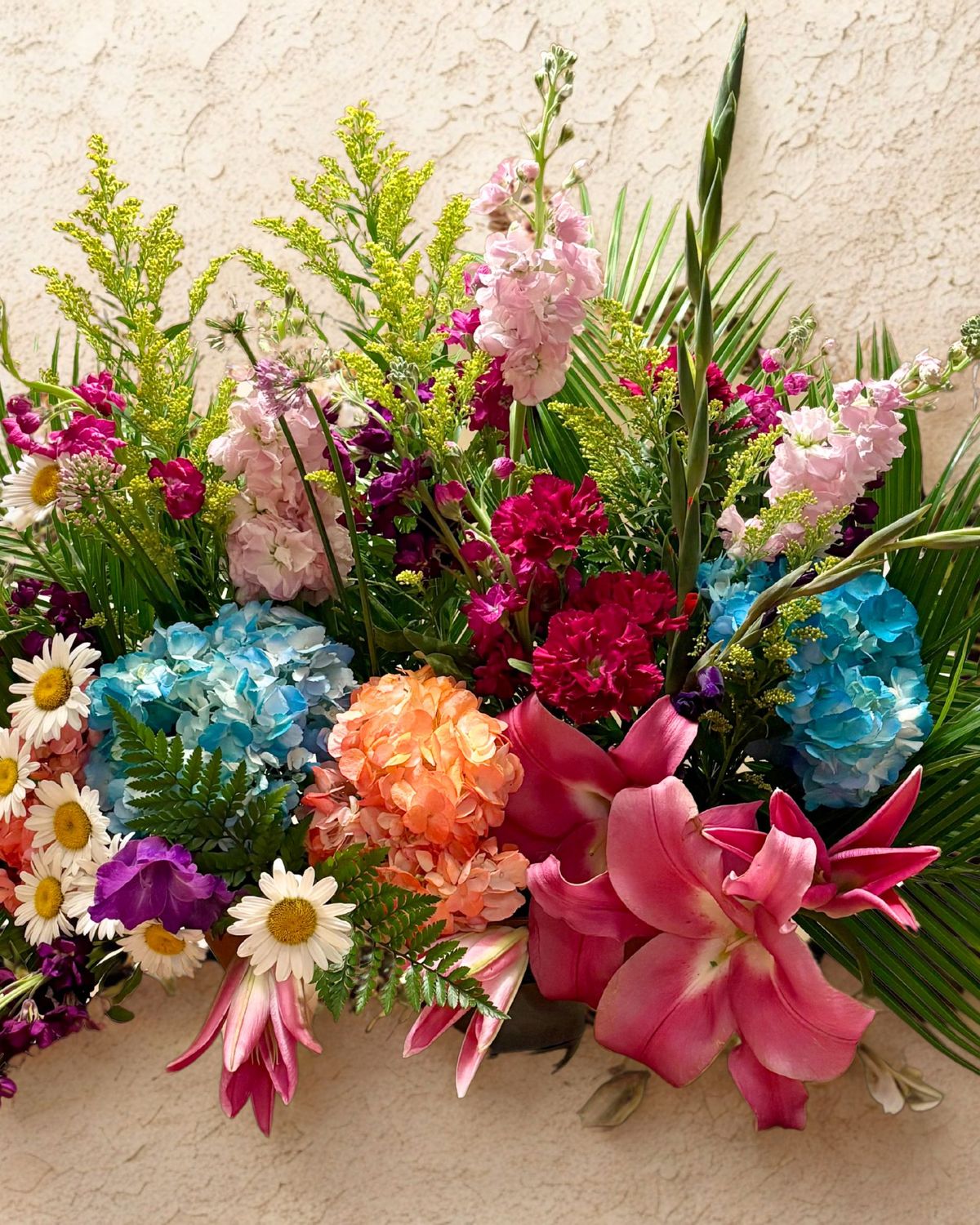 ABUNDANT GARDEN URN ARRANGEMENT