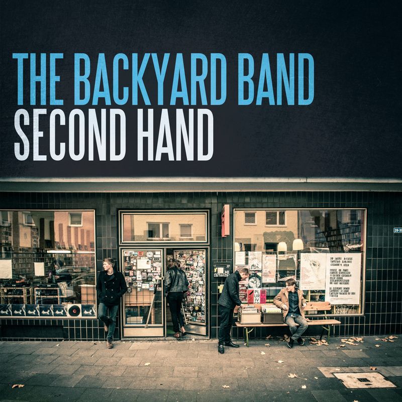 THE BACKYARD BAND "Second Hand" Vinly LP