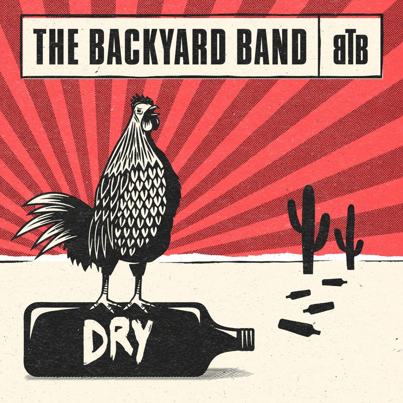 THE BACKYARD BAND "DRY" CD