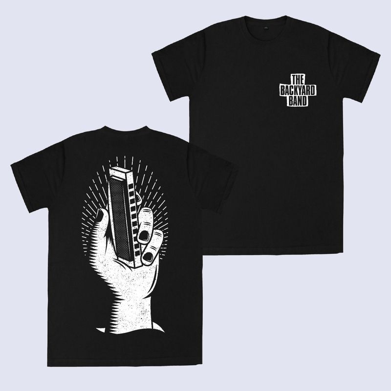 THE BACKYARD BAND T-Shirt "Harp"