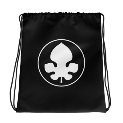 Classic Mulberry Leaf Drawstring Bag