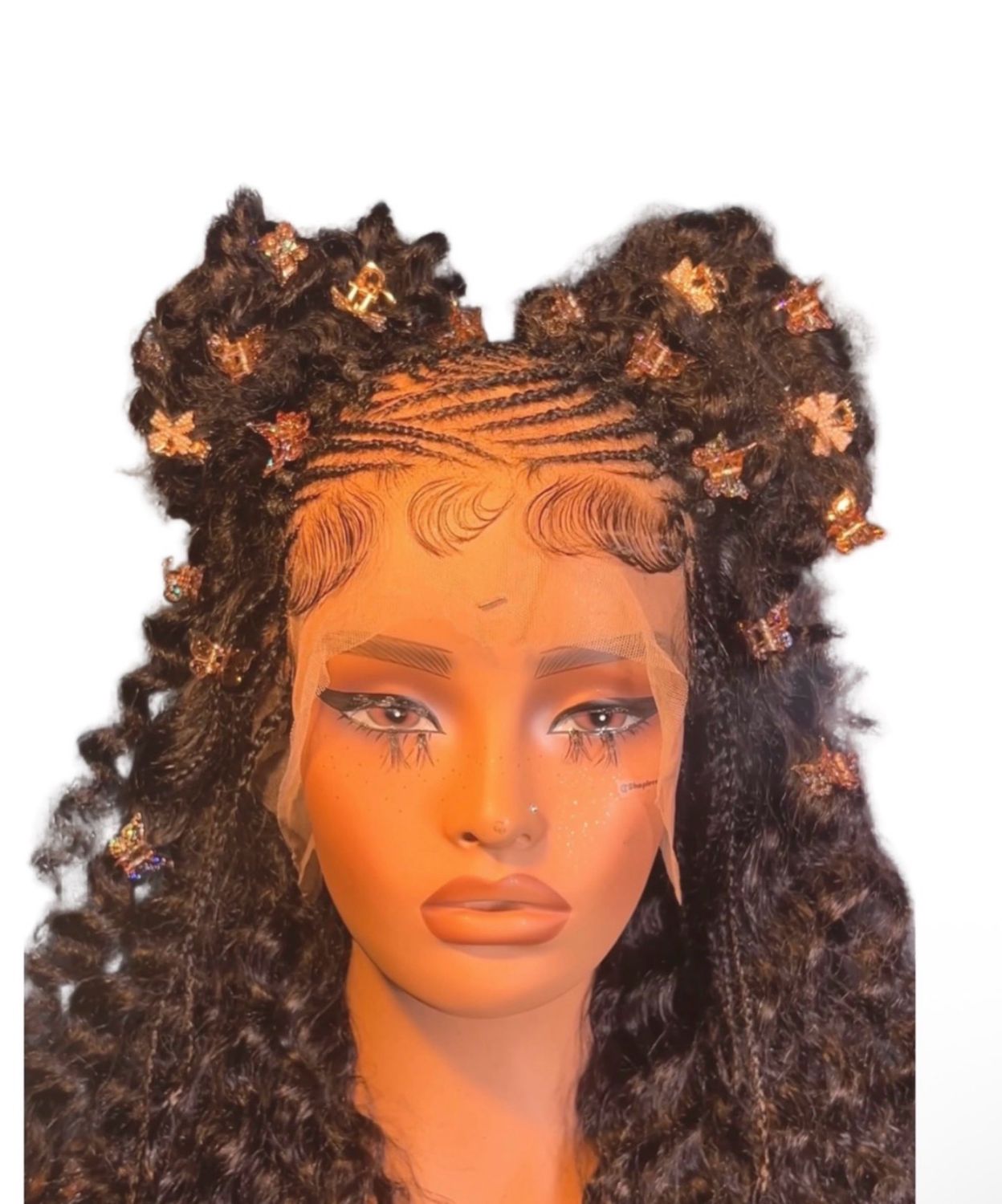 Pretty Brown Braided 