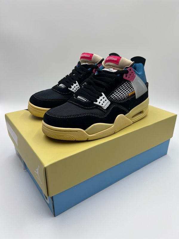Air Jordan 4 Retro x Union Off Noir