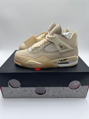 Air Jordan 4 Retro x Off-White Sail