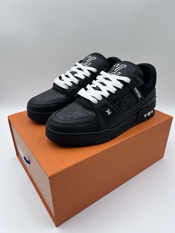Black Trainer Sneakers