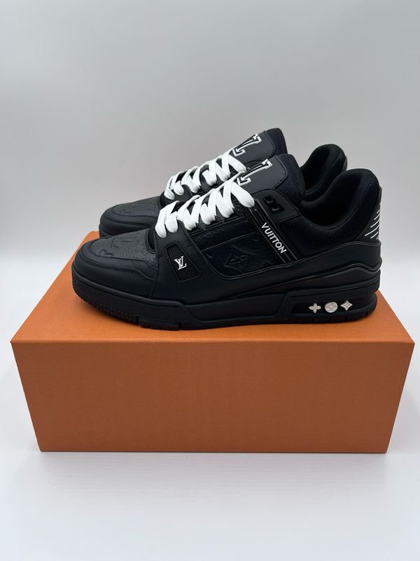 Black Trainer Sneakers