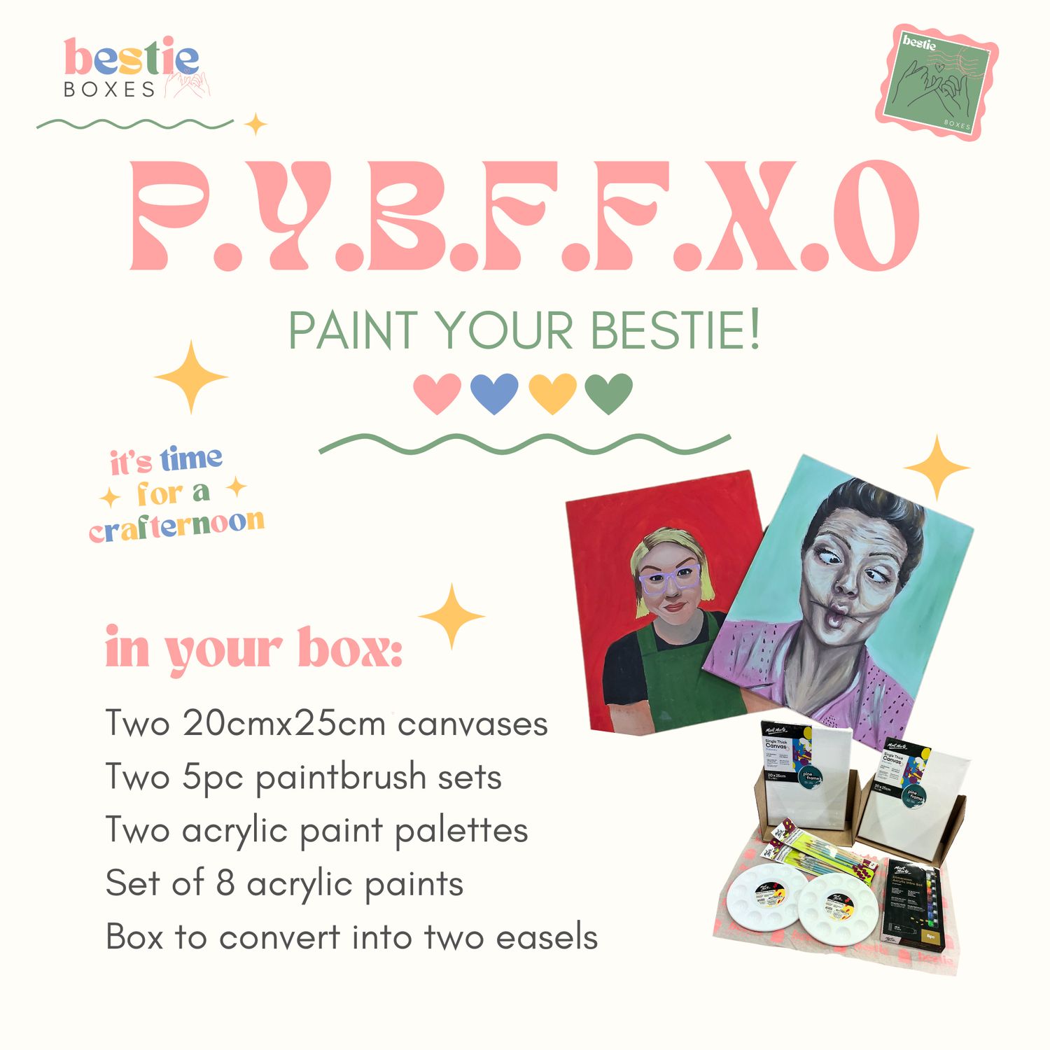 P.Y.B.F.F.X.O (Paint Your Bestie) 💕​