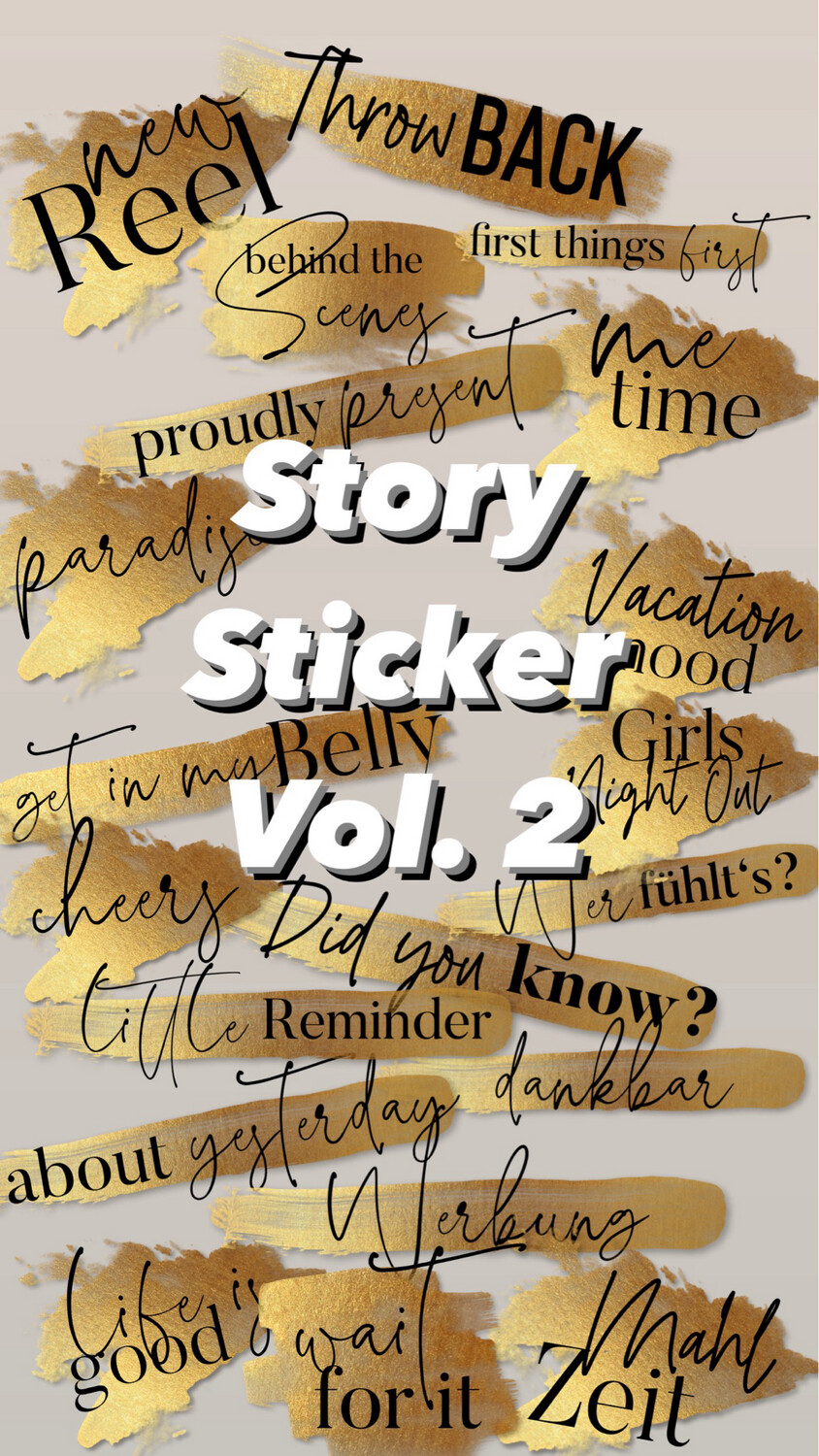 STORY Sticker Vol. 2