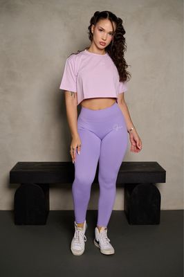 LILAC SCULPTING V-BACK LEGGINGS