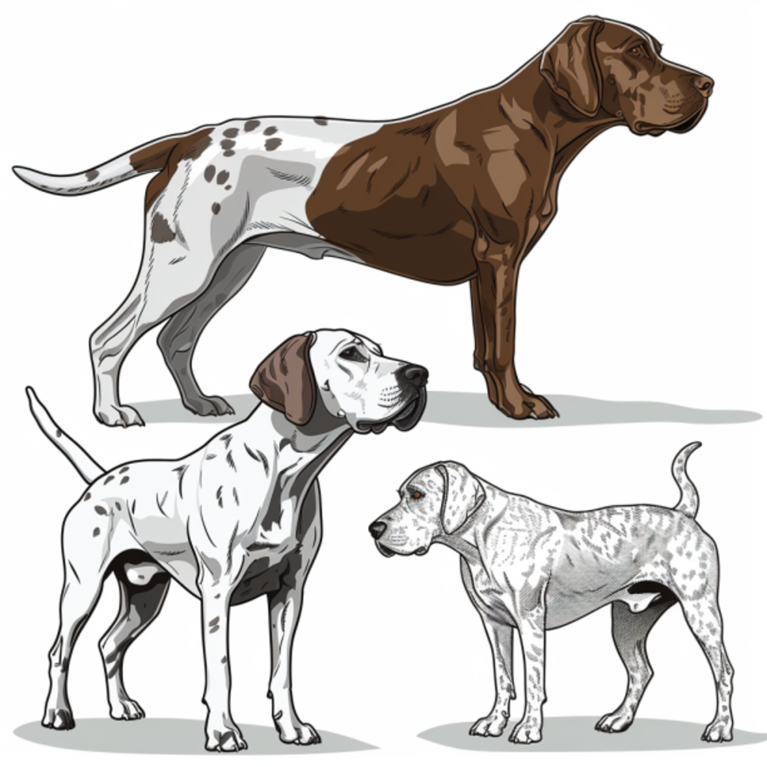 GSP&#39;s - Brown &amp; White Selection 13 7-4-24
