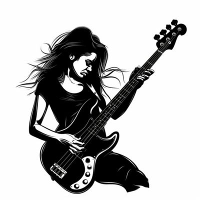 Female Bass Player 13