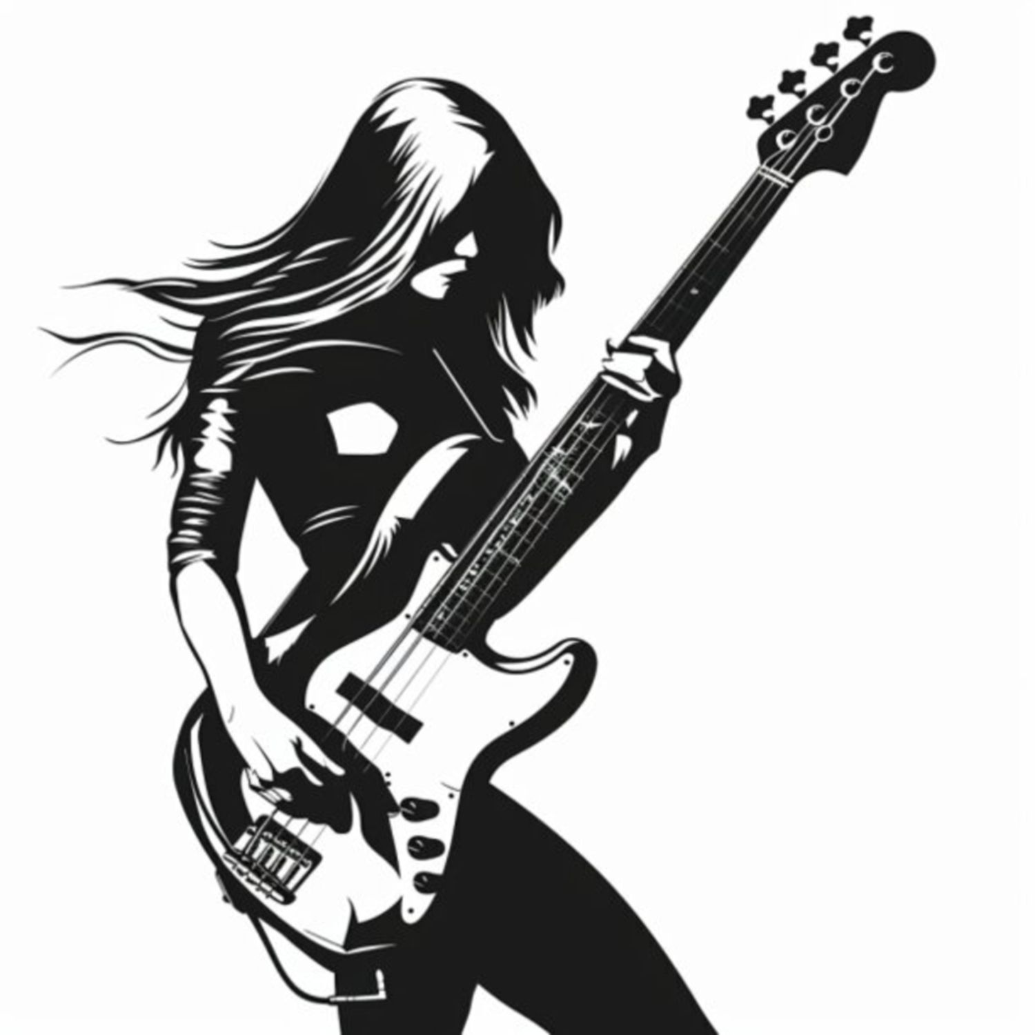 Female Bass Player 14