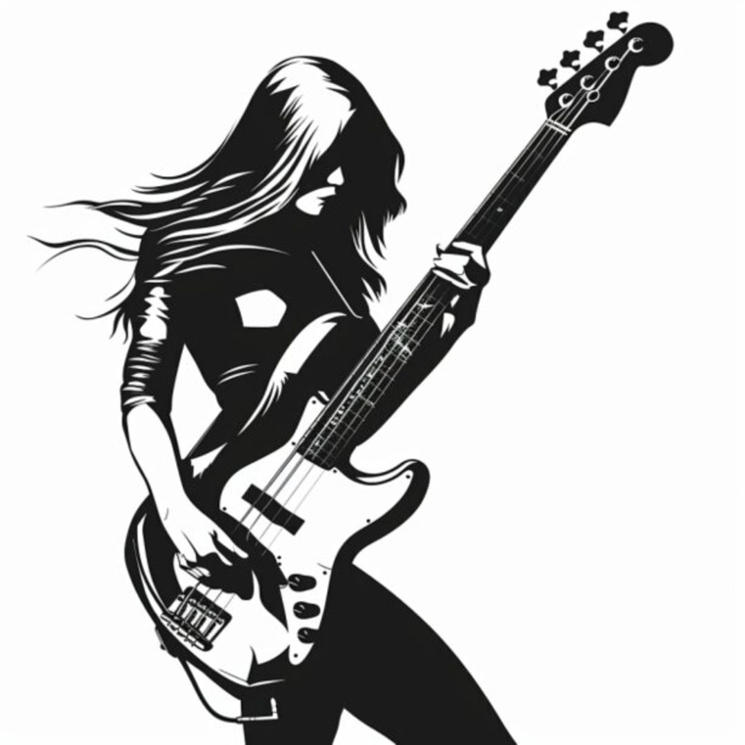 Female Bass Player 14