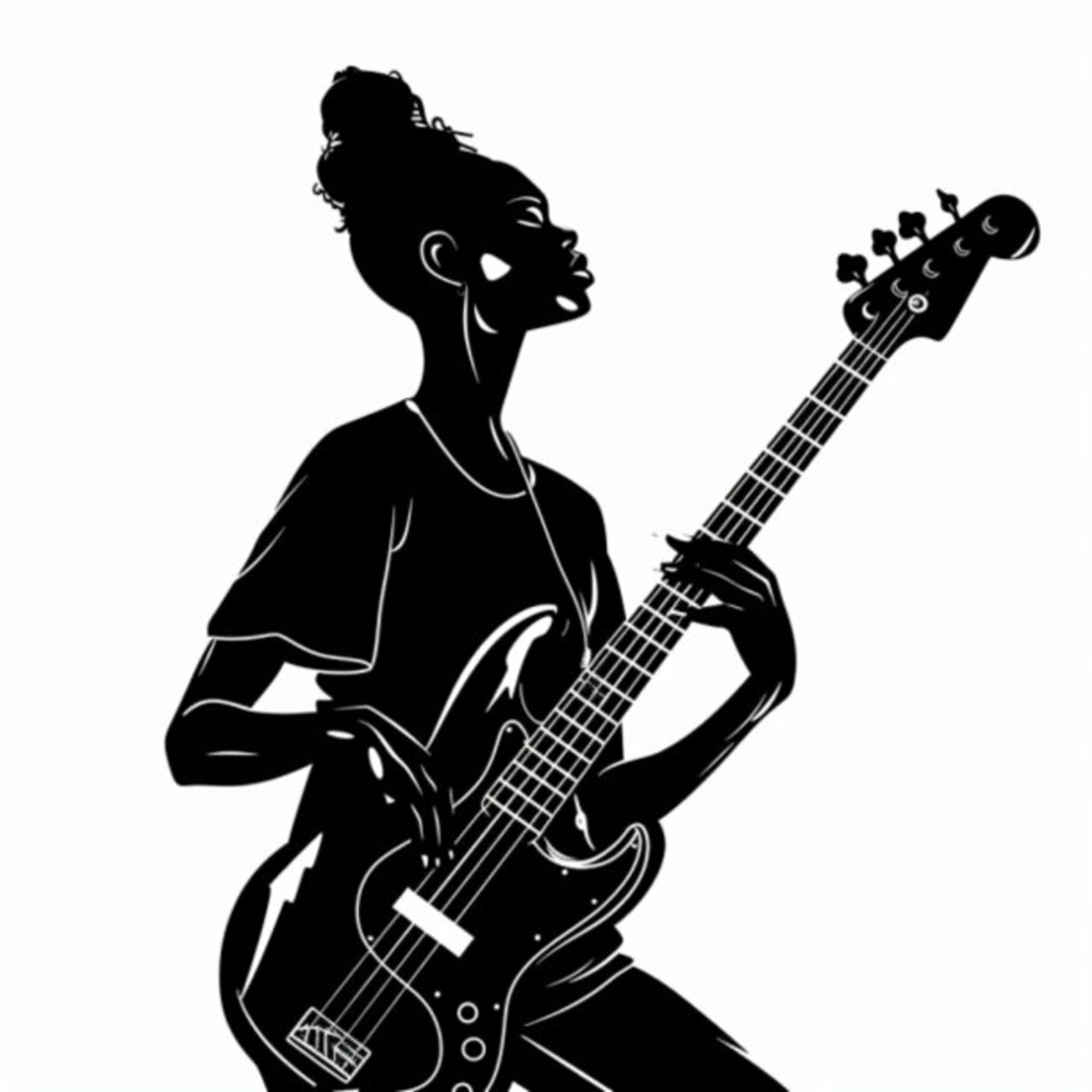 Female Bass Player 2