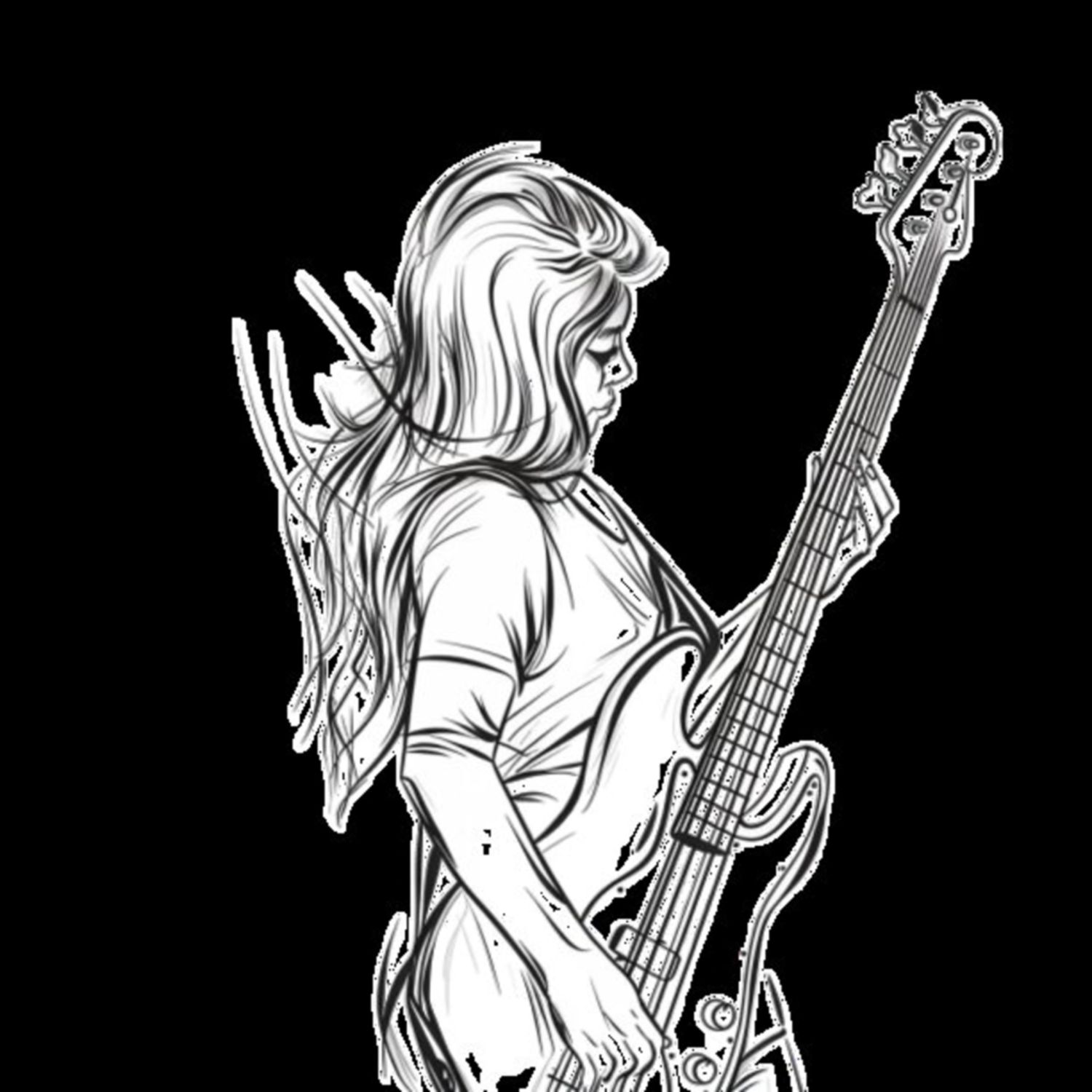 Female Bass Player 5