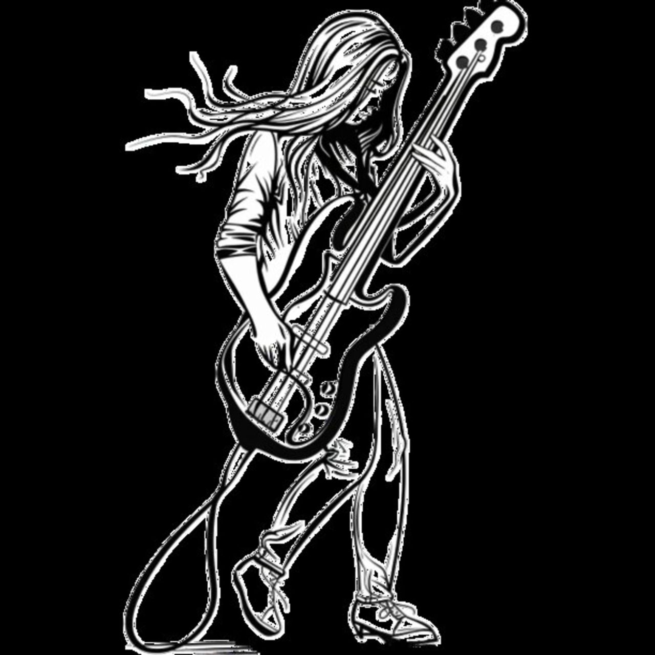 Female Bass Player 7