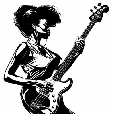 Female Bass Player 4