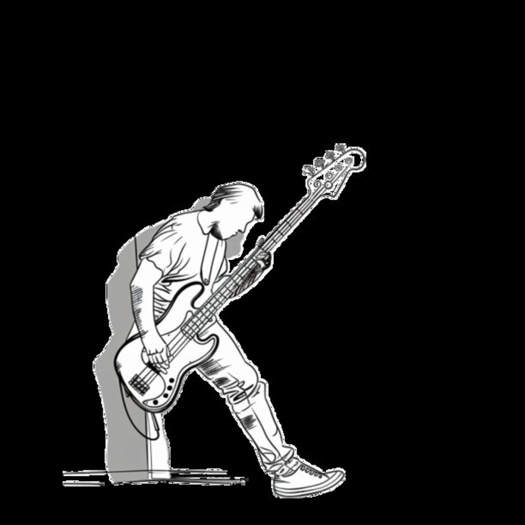 Male Bass Player 4