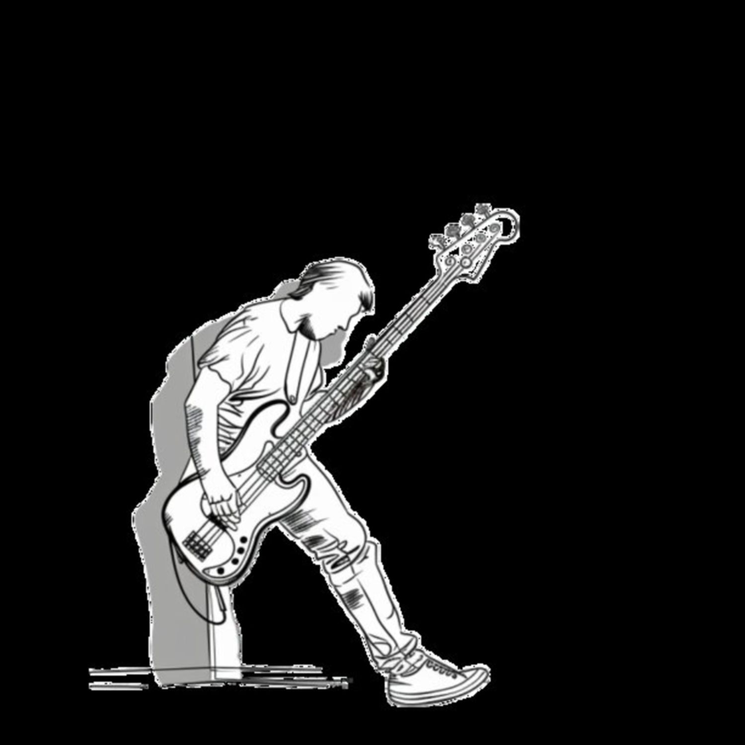Male Bass Player 4