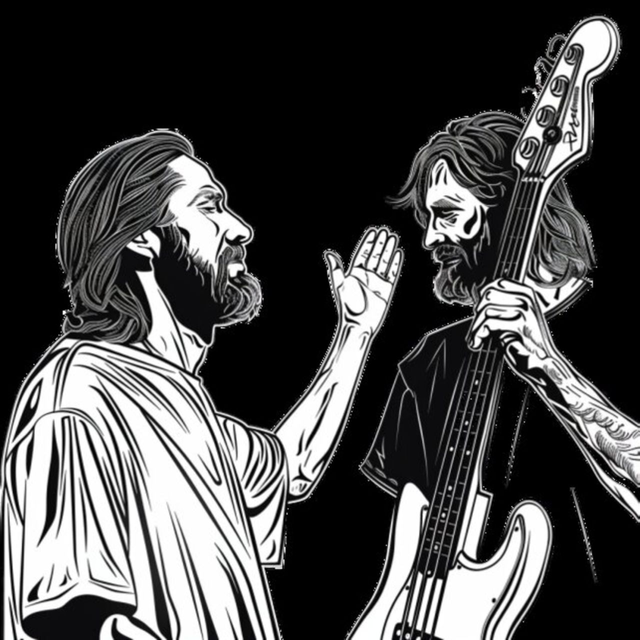 JESUS on Bass (3)