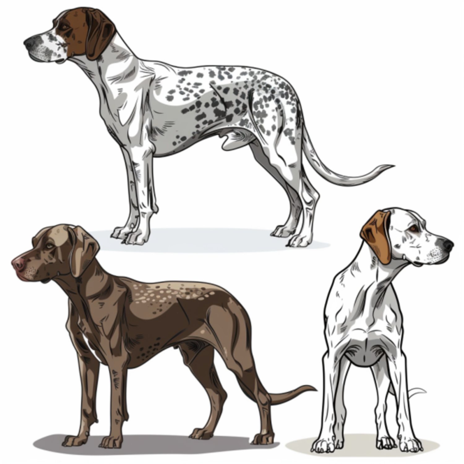 GSP&#39;s - Brown &amp; White Selection 7 7-4-24