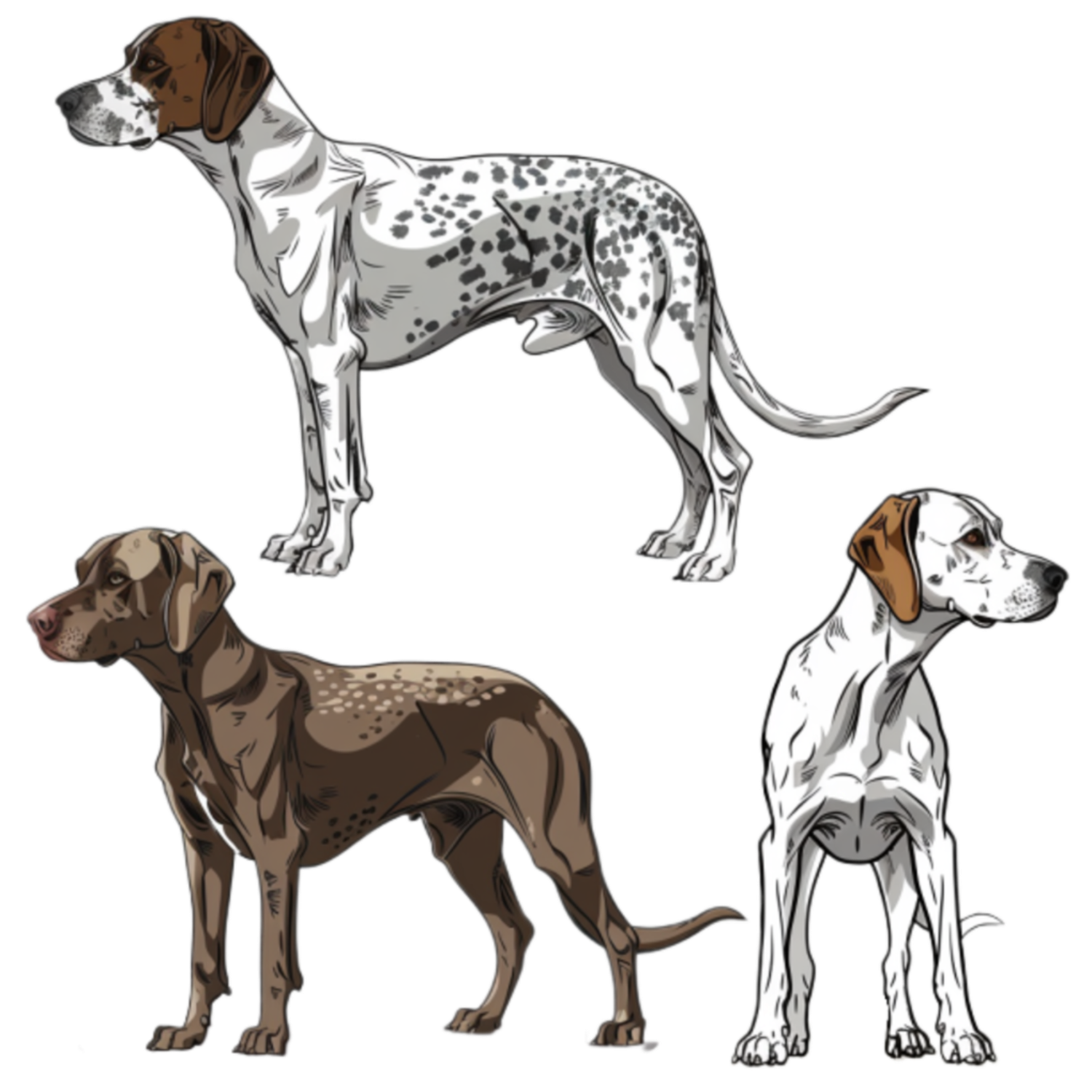 GSP&#39;s - Brown &amp; White Selection 7 7-4-24