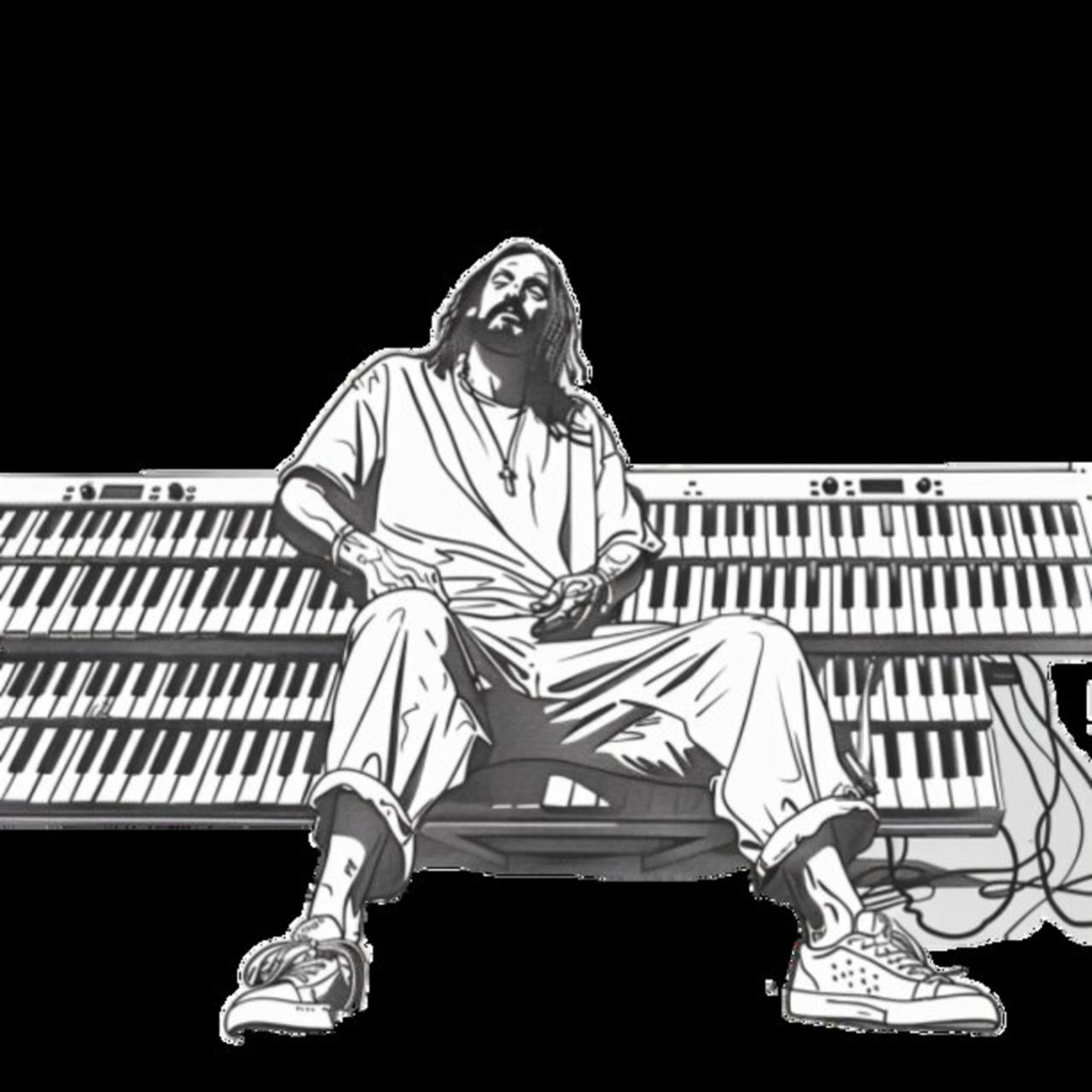 JESUS on Keyboards (1)
