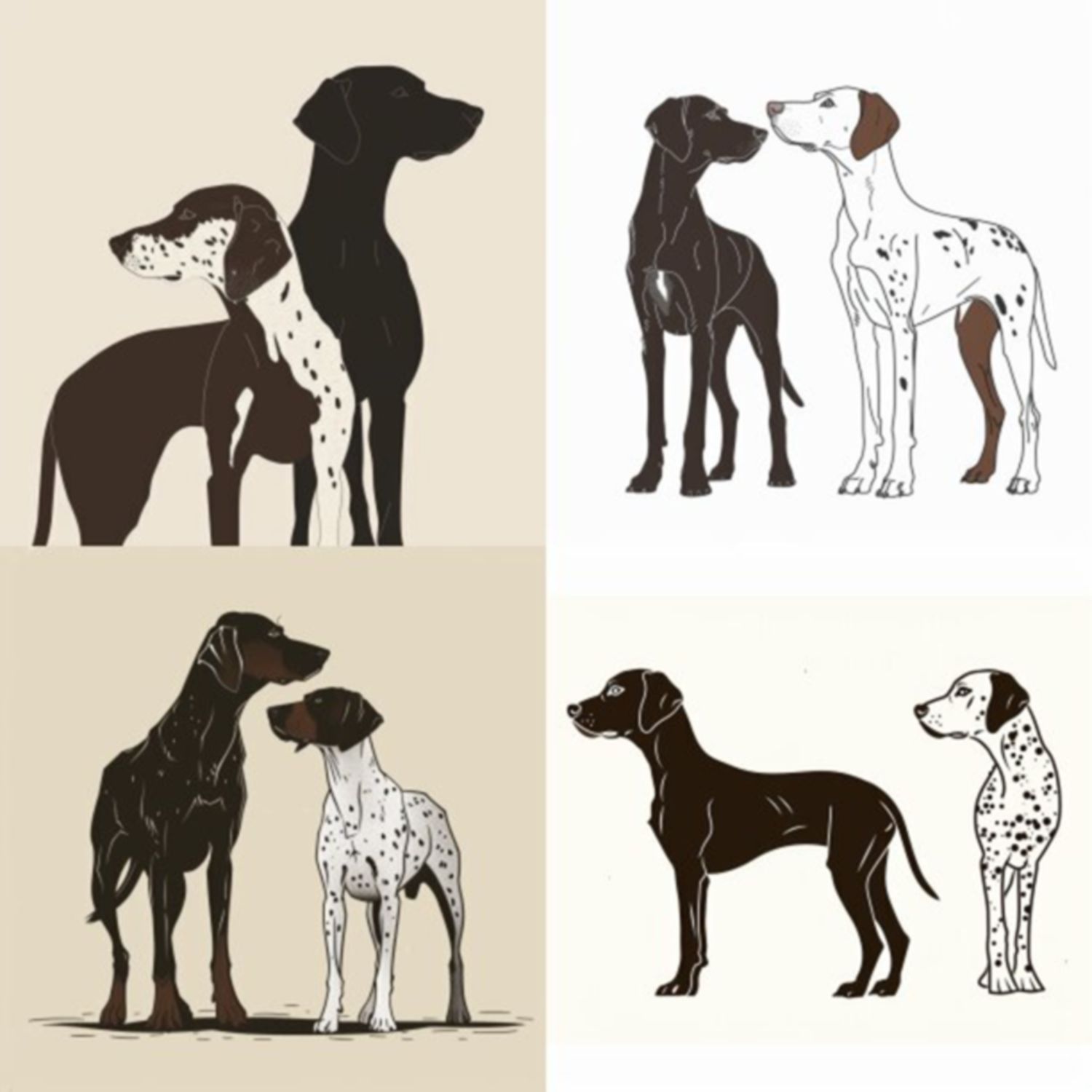 GSP&#39;s - Brown &amp; White Selection 8 7-4-24