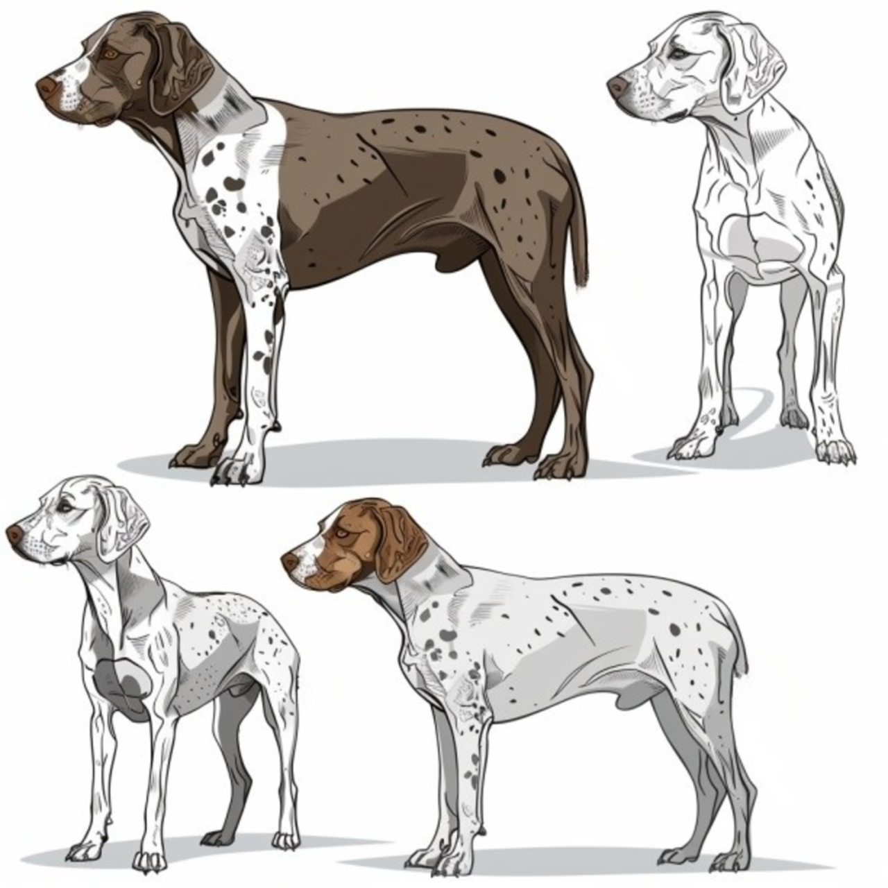 GSP&#39;s - Brown &amp; White Selection 10 7-4-24